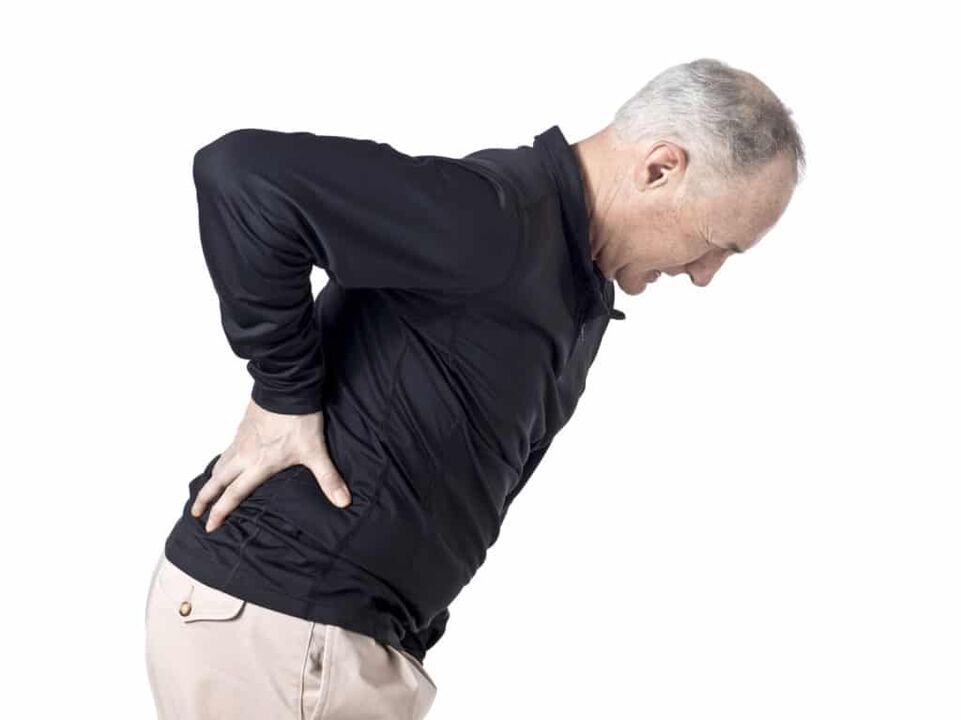 back pain with prostatitis